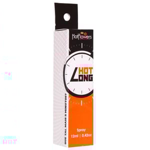 Hot Long Spray Prolongador Masculino 12ml Hot Flowers