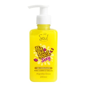 Baba Soul Gel Hidratante Sexy Para Corpo E Virilha 280ml Soul Cosméticos