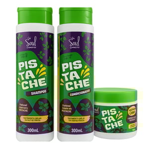 Kit Capilar Pistache Com 3 Itens Soul Cosméticos