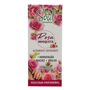 Kit Capilar Rosa Mosqueta Com 3 Itens Soul Cosméticos