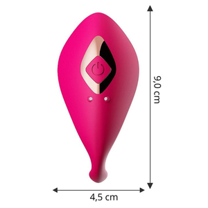 Estimulador De Clitóris 7 Vibrações Com Controle Remoto Dibe