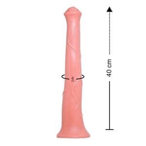 Prótese Realística 40,0 X 6,0 Cm Prazer&cia