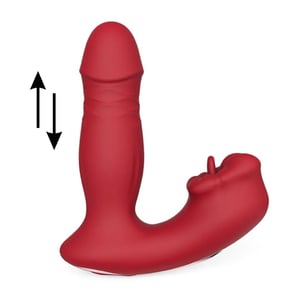 Vibrador Vai E Vem Com Boca Estimuladora Por Aplicativo Vibe Toys