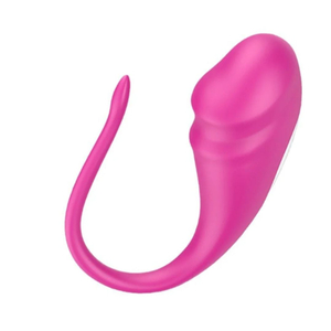 Vibrador De Casal Formato De Glande 10 Vibrações Controle Por Aplicativo
