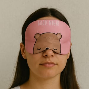 Máscara Para Dormir Tapa Olhos Ursinho Vibe Toys