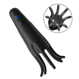Vibrador Octopus 2 Em 1 Com 10 Modos De Vibração E 6 Modos De Choque Lilo