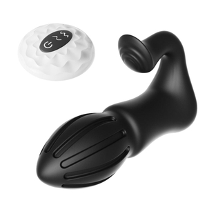 Plug Anal Fire Arrow Com Motor Duplo Com 7 Vibrações E Controle Remoto