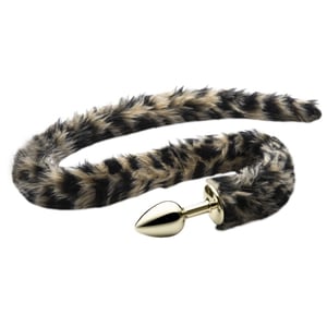 Plug Anal Com Rabo Longo Tamanho P Linha Lite Sexy Fantasy