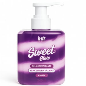 Sweet Glow Gel Aromatizante Para Virilha E Corpo 240ml Intt