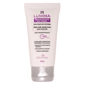 Lumina Desodorante Antitranspirante Em Creme 60g Sofisticatto