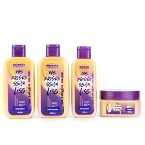 Kit Capilar Pós Progressiva Liss Com 4 Itens Rhenuks Cosméticos