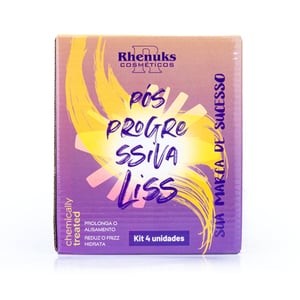 Kit Capilar Pós Progressiva Liss Com 4 Itens Rhenuks Cosméticos