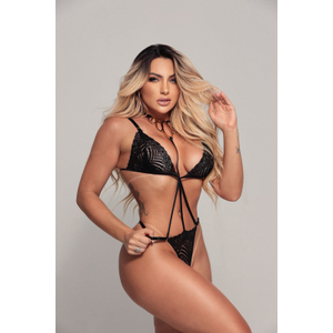 Body Sensual Glamour Em Renda Coleção Valentines Day Mil Toques