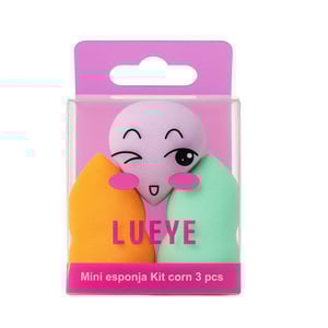 Kit Mini Esponja Lveye Sortidas Com 3 Unidades Vibe Toys