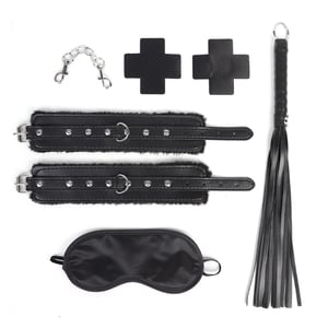Kit Sado Bondage Com 4 Itens Vibe Toys
