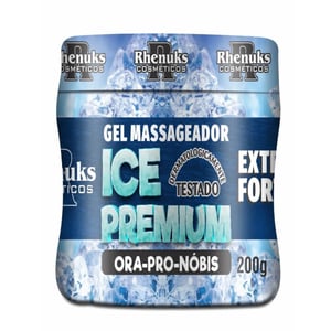 Ice Premium Gel Massageador Extra Forte 200g Rhenuks Cosméticos