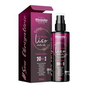 Meu Liso Minha Vida Spray Capilar 10 Em 1 Com Protetor Térmico 200ml Rhenuks
