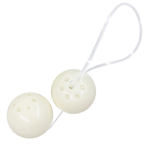 Kit Bolinhas De Pompoar 02 Unidades Pau Brasil