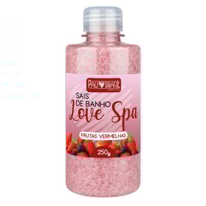 Sais De Banho Love Spa 250g Pau Brasil