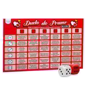 Jogo Erótico Duelo Do Prazer Namoro Diversão Ao Cubo