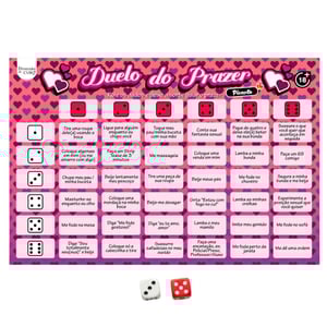 Jogo Erótico Duelo Do Prazer Picante Diversão Ao Cubo