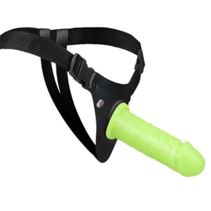 Kit Cinta Com Prótese E Vértebra Glow 15x4cm Pau Brasil