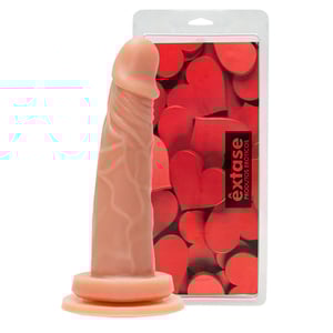 Prótese Maciça Com Ventosa 15,5 X 3,8cm êxtase