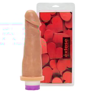 Prótese Com Vibrador Interno 17 X 4,2cm êxtase