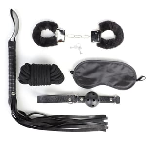 Kit Sado Bondage Com 5 Itens Vibe Toys