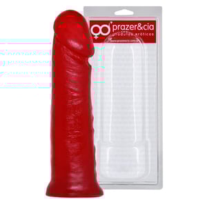 Prótese Realística Aromatizada Garanhão 17,5 X 3,9 Cm Prazer&cia 