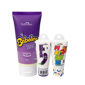 Kit Baba Aqui Amor Com 3 Itens Litoral Moda íntima