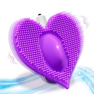 Vibrador De Calcinha Coração Com Cerdas Vibe Toys