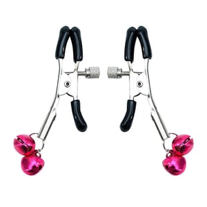 Grampos Colors Para Os Seios Com Adorno Em Metal Vibe Toys