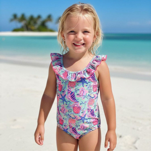 Maiô Juvenil Estampado Fundo Do Mar Hangar Lingerie