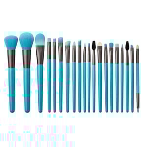 Kit 20 Pincéis Para Maquiagem Com Cerdas Macias Vibe Toys