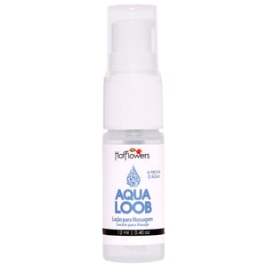 Aqua Loob Lubrificante A Prova D'água 12ml Hot Flowers