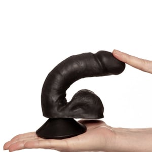 Prótese Realística Com Ventosa E Escroto 15 X 4cm Upper