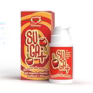 Suga+ Gel Sugador Líquido Beijável 20g Sexy Fantasy