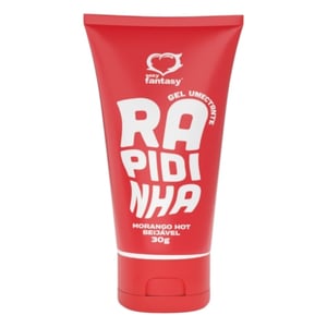 Rapidinha Gel Umectante Lubrificante Beijável Hot 30g Sexy Fantasy