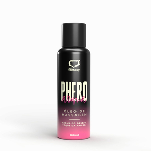 PHERO AROMA FEMININO ÓLEO DE MASSAGEM 100ML SEXY FANTASY