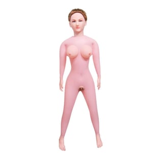 Boneca Inflável Sofhia Com Seios Fartos E Vibração Vibe Toys