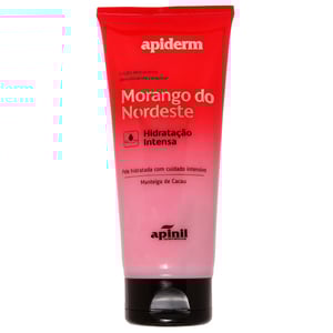 Apiderm Loção Hidratante Corporal Morango Do Nordeste 190g Apinil