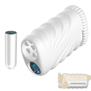 Masturbador Masculino Monroe Com Vibrador 10 Modos De Vibração Vibe Toys