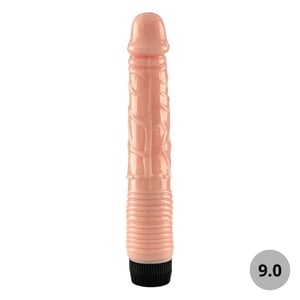 Pênis Realístico Texturizado 23x4 Cm Com Vibro Vibe Toys