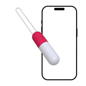 Cápsula Wireless Com 10 Modos De Vibração E Com Controle Via App