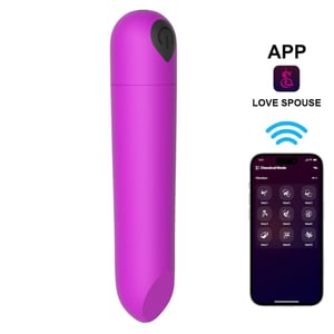 Bullet Wireless Com 10 Vibrações Via App Vibe Toys