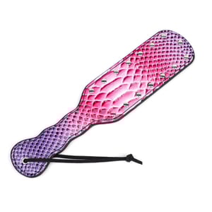 Palmatória Em Couro Com Estampa De Cobra Vibe Toys