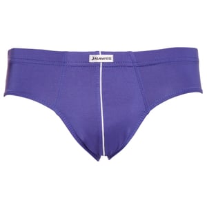 Cueca Slip Lisa Em Microfibra Sem Cós Nawes