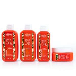 Kit Capilar Argan Oils Com 4 Itens Rhenuks Cosméticos