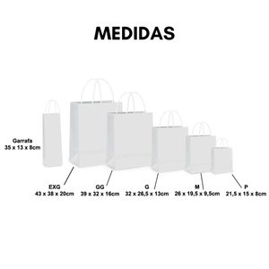 Sacola De Papel G Para Presente Land Cromus